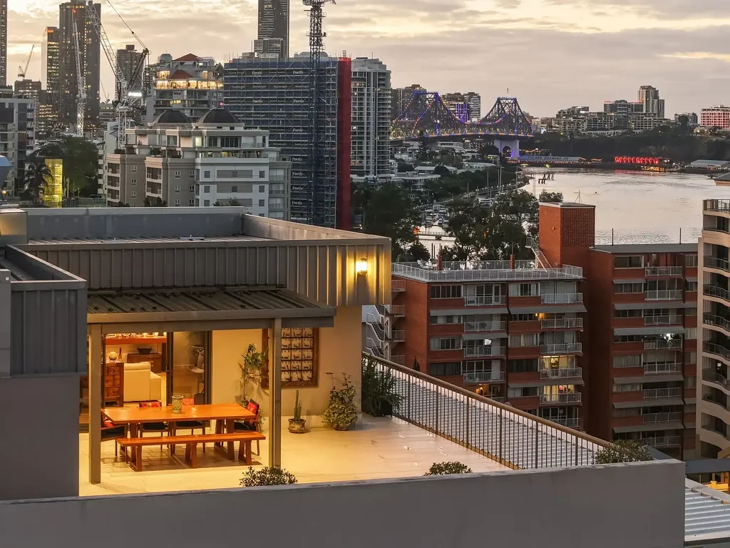Kangaroo Point 4 Slaapkamer Kangaroo Point Luxury Sky Villa Penthouse