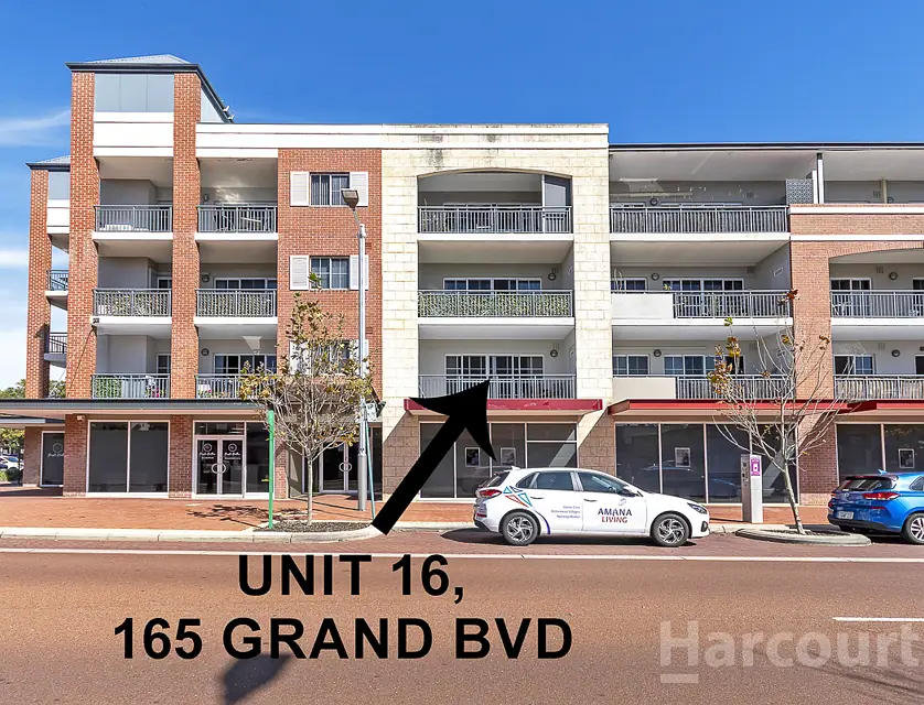 16/165 Grand Boulevard, Joondalup, North West Perth, 2 habitaciones, 2 baños, Apartment