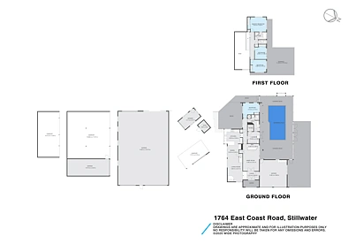 1764, 1774 and Lot 2 East Coast Road, Dairy Flat, 4 chambres, 2 salles de bain, Lifestyle Property