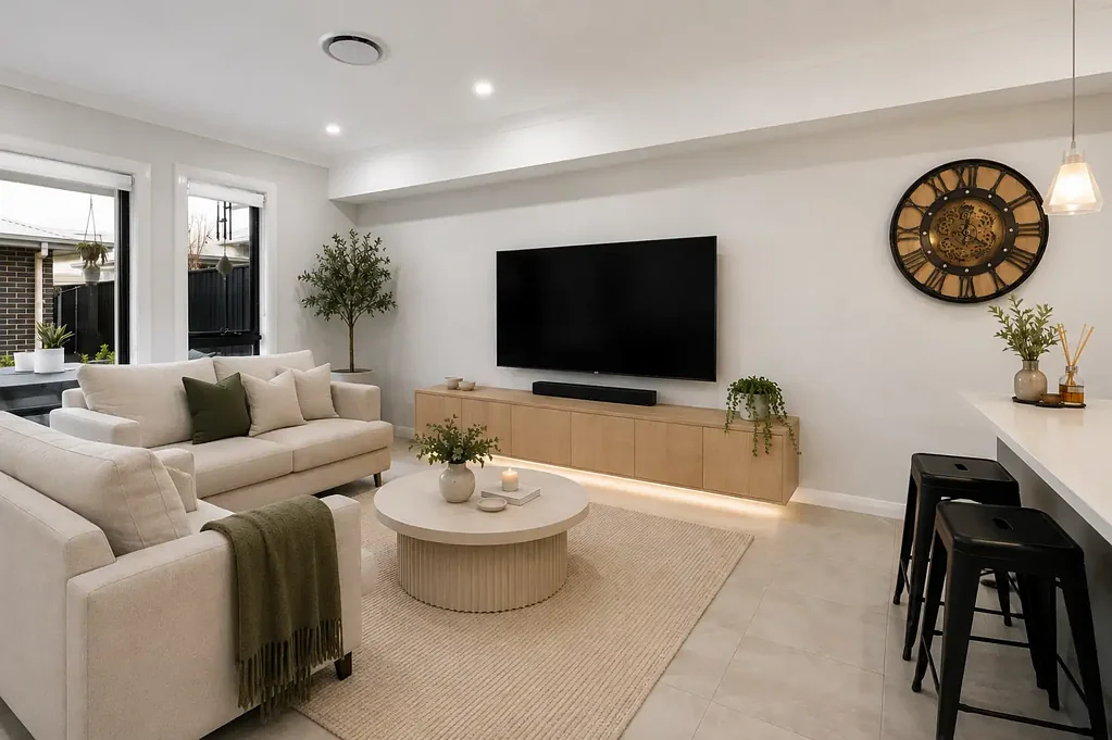 Oran Park 4房 现代舒适，室内外无缝衔接 Contemporary Comfort with Seamless Indoor-Outdoor Living