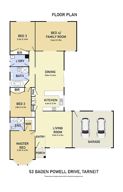 53 Baden Powell Drive, Tarneit, VIC 3029, 4 slaapkamers, 2 badkamers, House