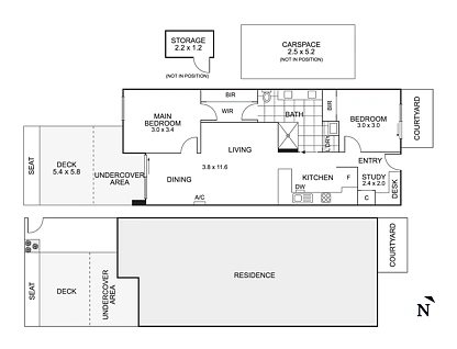 G1/195 Station Street, Edithvale, Bayside, 2 Kuwarto, 1 Banyo, Apartment