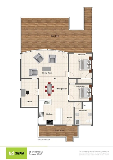 85 Williams Street, Bowen, QLD 4805, 2 slaapkamers, 1 badkamers, House