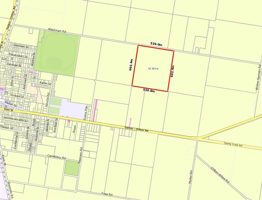 Lot 277 WIEDMAN ROAD, Clifton, Darling Downs, 0房, 0浴, Section