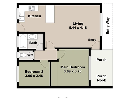 2b/11 Wilson Cres, Wembley Downs, WA 6019, 2 Kuwarto, 1 Banyo, Unit
