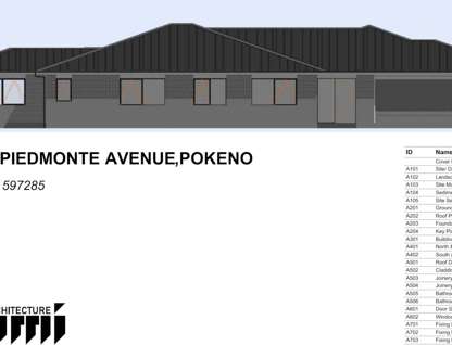 Lot 948 Piedmonte Avenue, Pokeno, Franklin, Auckland, 0房, 0浴, 建地
