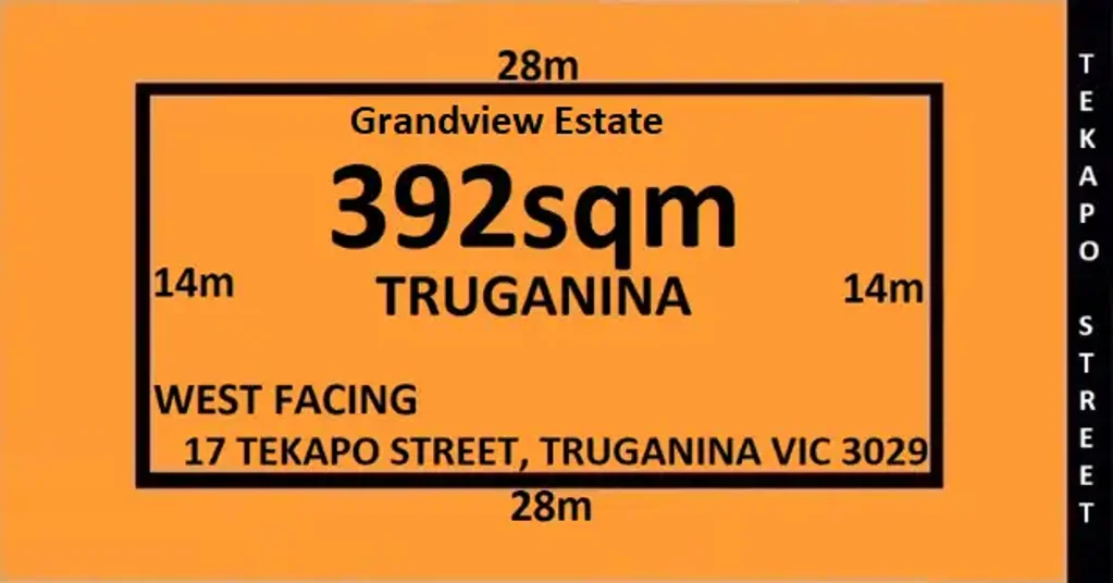 Truganina Prime Opportunity to Build Your Dream Home at 17 Tekapo Street, Truganina
