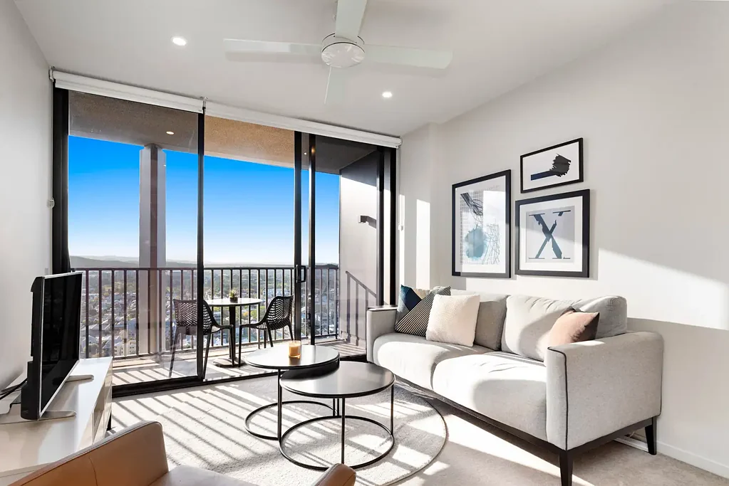 Brisbane City 1ਬੈੱਡਰੂਮ Vacant & Fully Furnished Apartment with Stunning Sunset Views