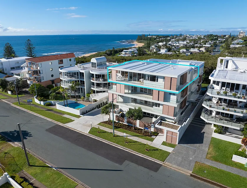 401/26-28 McIlwraith Street, Moffat Beach, Sunshine Coast, 4 રૂમ, 4 બાથરૂમ, Apartment