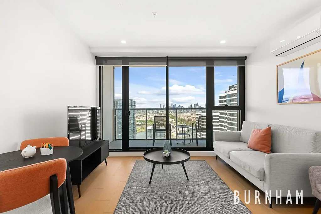 Footscray 1Zimmer Modern 1-Bedroom Apartment with Balcony and City-Facing Views