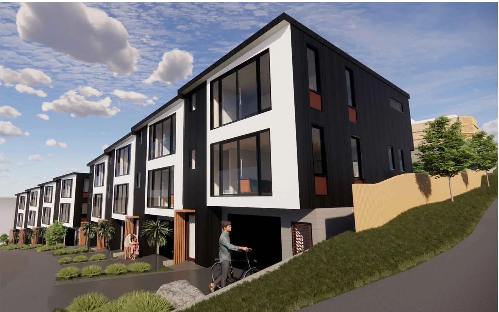Newlands Resource Consented Site for 8 Premium Townhouses