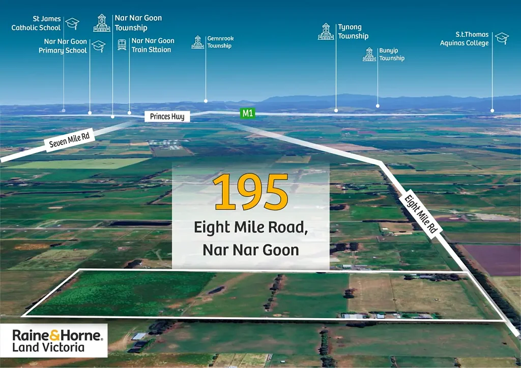 Nar Nar Goon "Strategic 75* Acre Land Banking Opportunity with Longer Settlement option in Nar Nar Goon's Growth Corridor."