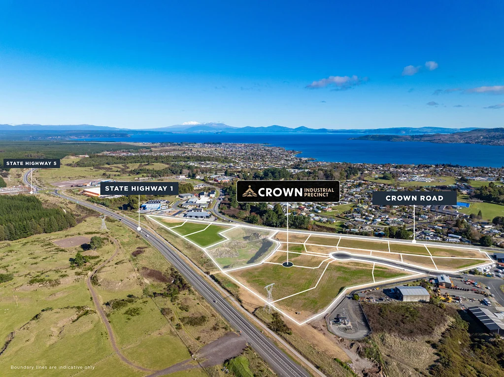 Tauhara Industrial land, central and connected