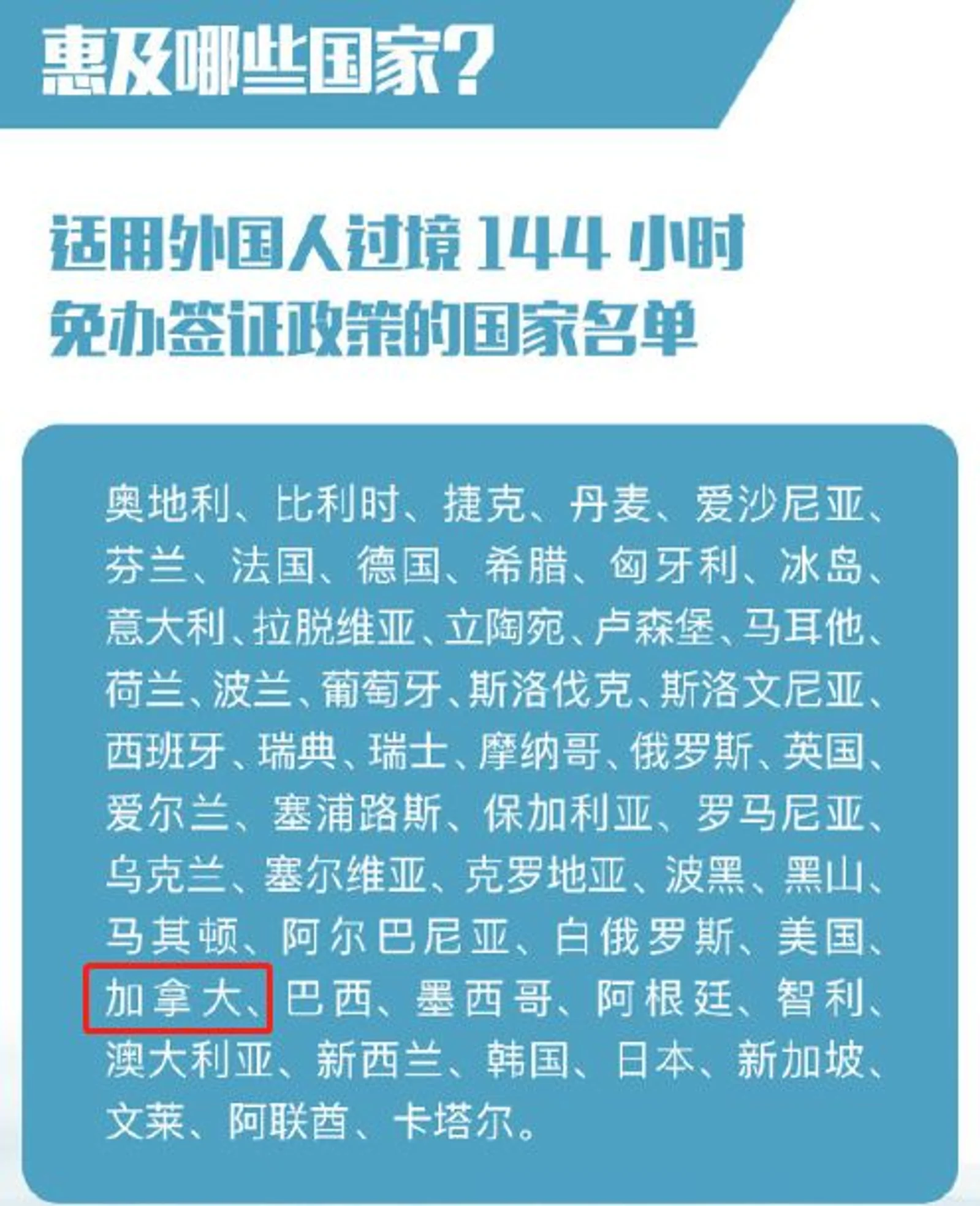好消息！中国过境免签又放宽！加拿大华人回国探亲，这样做不用办签证！