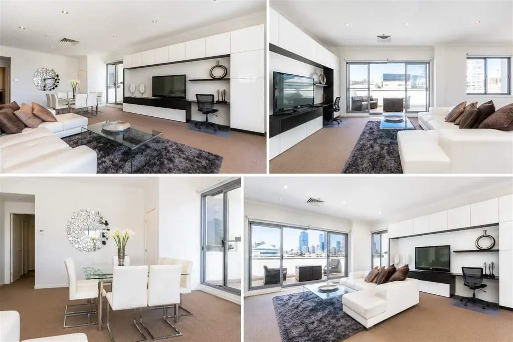West Perth 2कमरा Exceptional West Perth Penthouse with Four Secure Car Bays