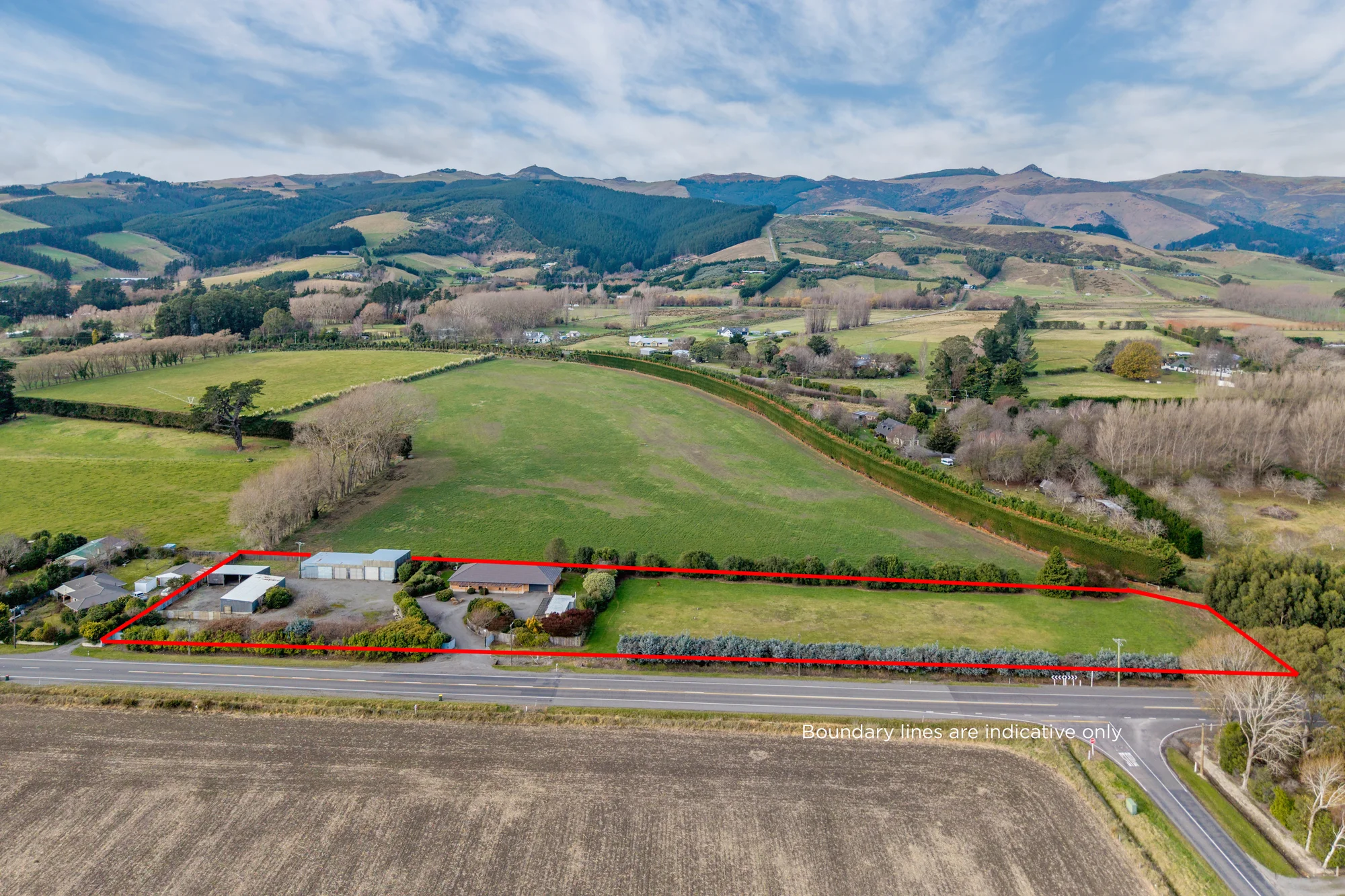 Tai Tapu 9,899sqm with sheds, scope and potential