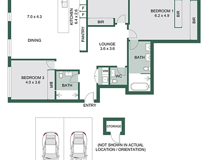 805/35 Kenny Street, Wollongong, Wollongong - Greater Region, 3房, 2浴, Apartment