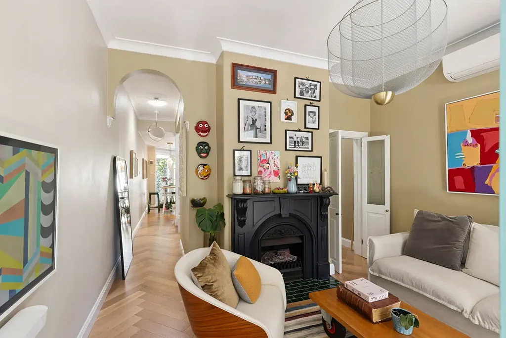 Newly renovated house full of designer touches