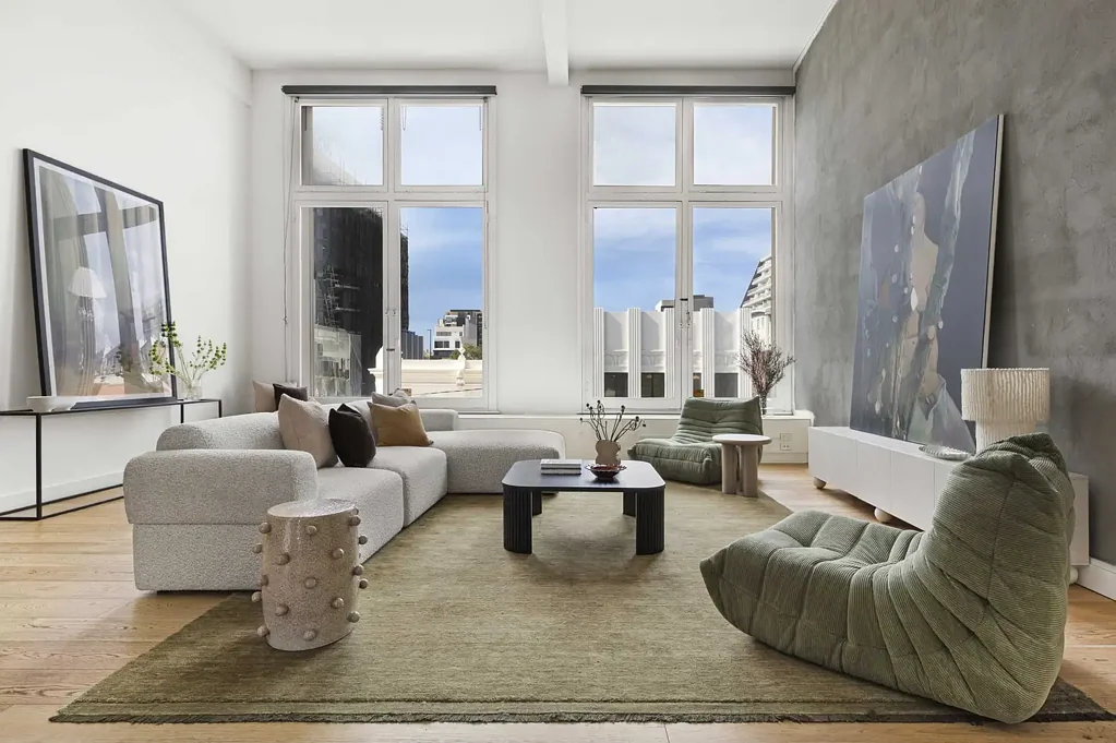 Prahran 1ਬੈੱਡਰੂਮ New York Style 88sq.m. Loft Apartment