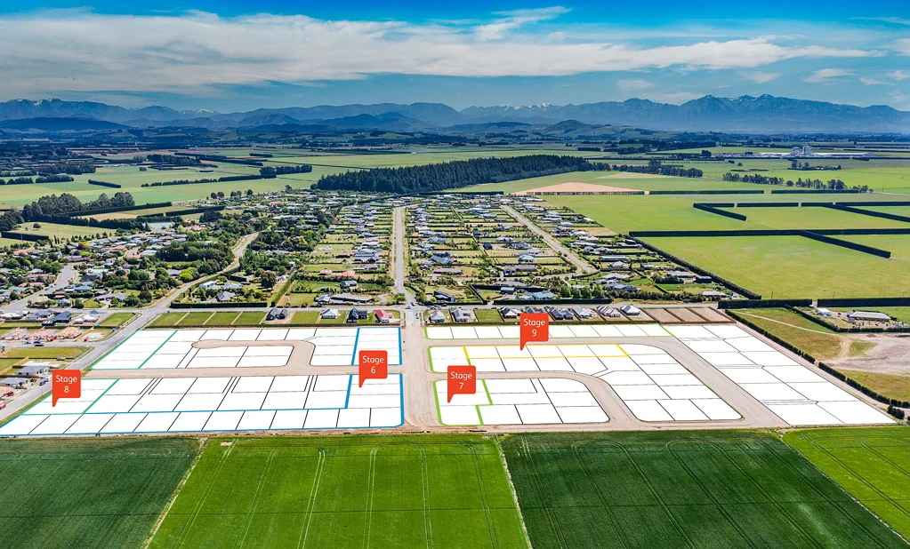 Darfield  Ryelands Stage 6, 7, 8 and 9 Now Available!