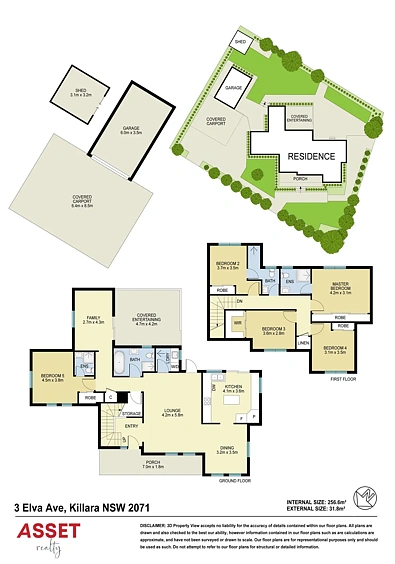 3 Elva Avenue, Killara, NSW 2071, 5 Schlafzimmer, 4 Badezimmer, House
