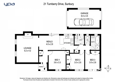 21 Turnberry Dr, Sunbury, VIC 3429, 3 Bedrooms, 1 Bathrooms, House