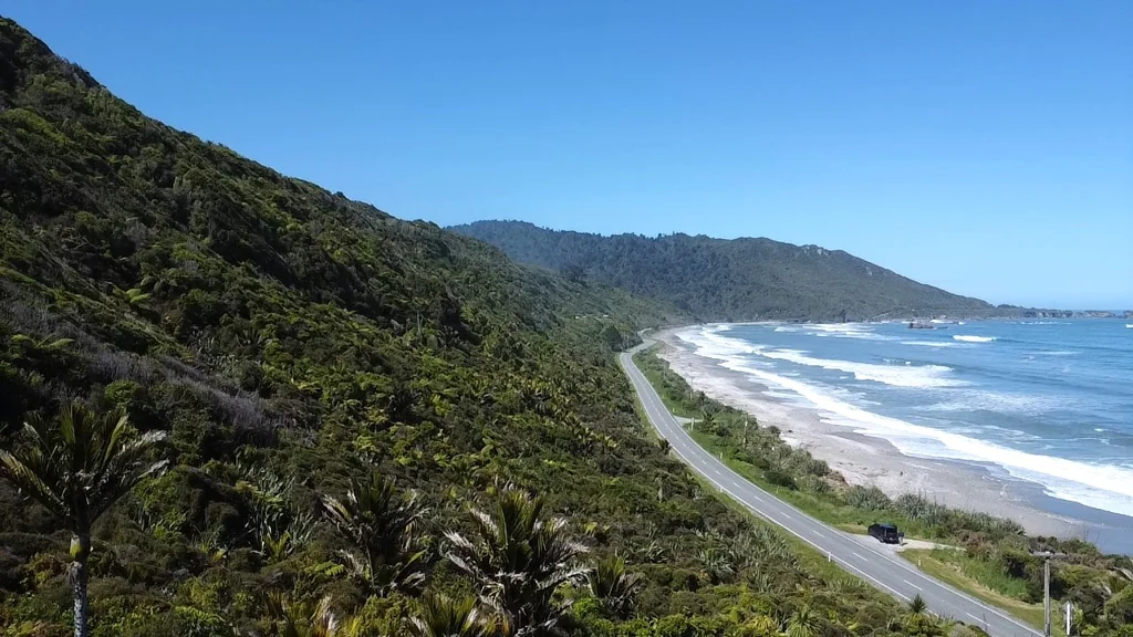 State Highway 6, Coast Road, Fox River, Grey, West Coast