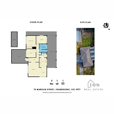 74 Marklin Street, Cranbourne, VIC 3977, 3房, 1浴, House