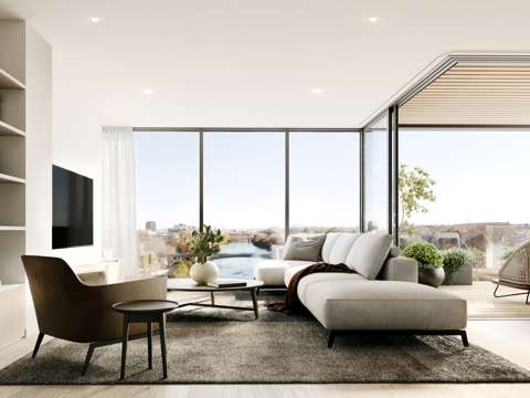 Hamilton East 3房  Spectacular River View - More Than 50% Sold