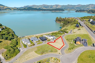 Charteris Bay Coastal section just metres from the water