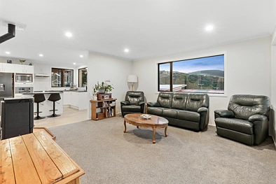 客厅 - 6 Bennett Road, Ocean View, Dunedin