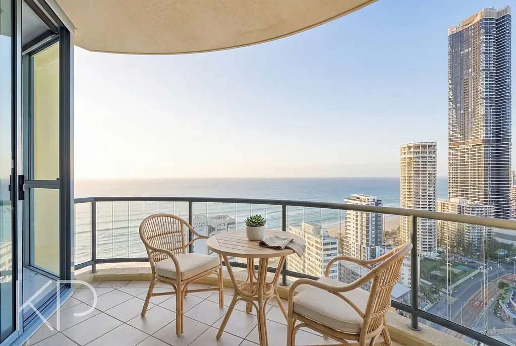 Surfers Paradise 1غرفة نوم Sky-High Coastal Living with Ocean & Skyline Views