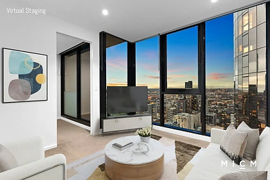 Melbourne 2chambre Exclusive North-Facing Entertainer with Million Dollar Views