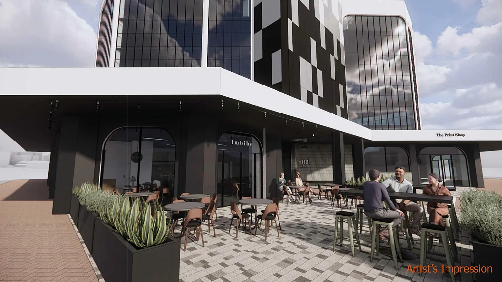 Hamilton Central Ground Floor Café Opportunity