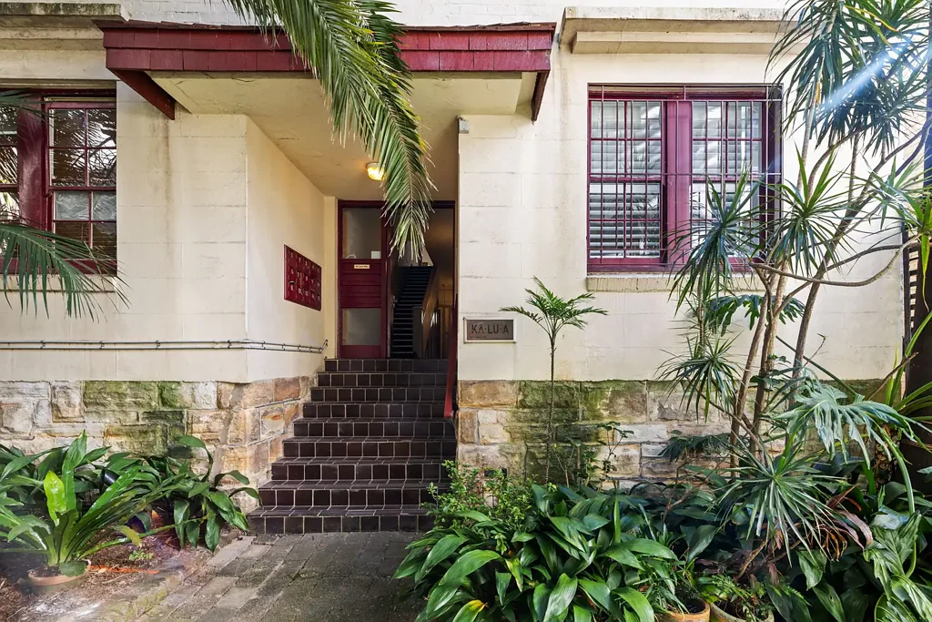 Rushcutters Bay Peaceful renovated apartment in leafy setting