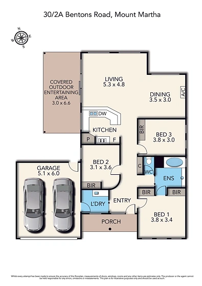 30/2A Bentons Road, Mount Martha, VIC 3934, 3 slaapkamers, 1 badkamers, Unit