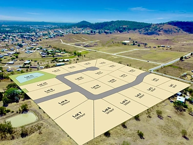 俯瞰图 - Lot 6 Scheiwe Road, Plainland, QLD 4341