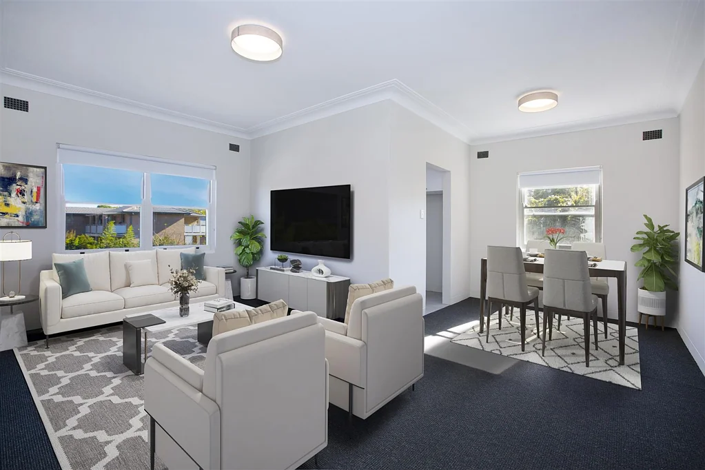 Spacious 2 Bedroom Apartment with Lock Up Garage in Prime Ashfield Location