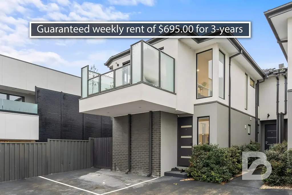 Moorabbin 2Zimmer Rental investment opportunity -  rent guaranteed for 12 months at $695 per week