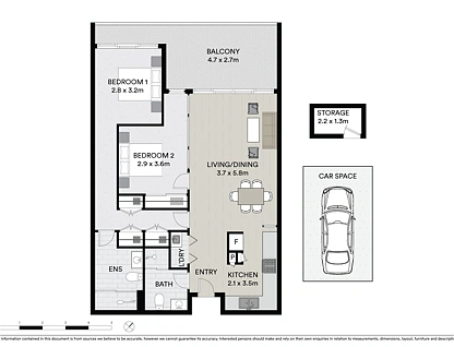 911/24 Levey Street, Wolli Creek, South Western Suburbs, 2 chambres, 2 salles de bain, Apartment