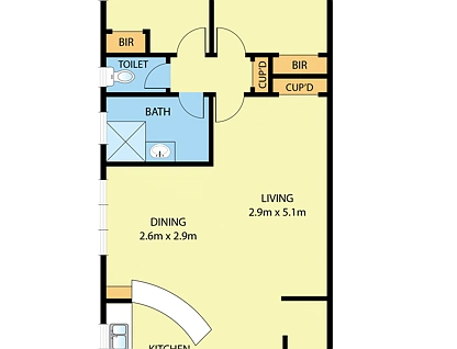 4/14B Bent Street, Brunswick West, North Melbourne, 2 Schlafzimmer, 1 Badezimmer, Apartment