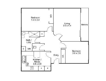 4/27 Peel Street, Kew, VIC 3101, 2 Bedrooms, 1 Bathrooms, Apartment