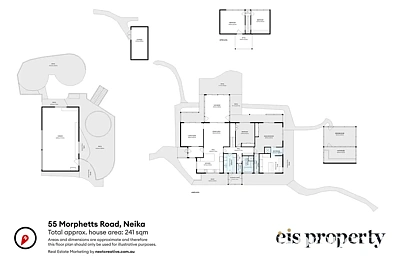 Plano ng Bahay - 55 Morphetts Road, Neika, TAS 7054