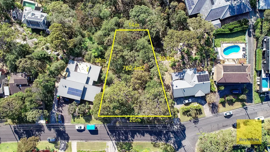 Umina Beach 762SQM NORTH FACING ELEVATED BLOCK WITH DA APPROVED PLANS