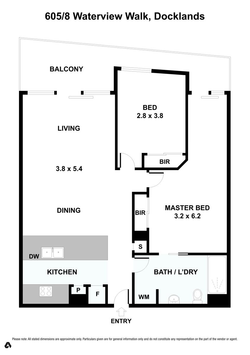 UNIT 605 8 WATERVIEW WALK, DOCKLANDS VIC 3008, 0 phòng ngủ, 0 phòng tắm, Unit