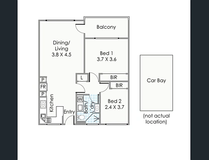 7/26 St Leonards Avenue, West Leederville, Perth CBD, 2 कमरे, 1 बाथरूम, Apartment