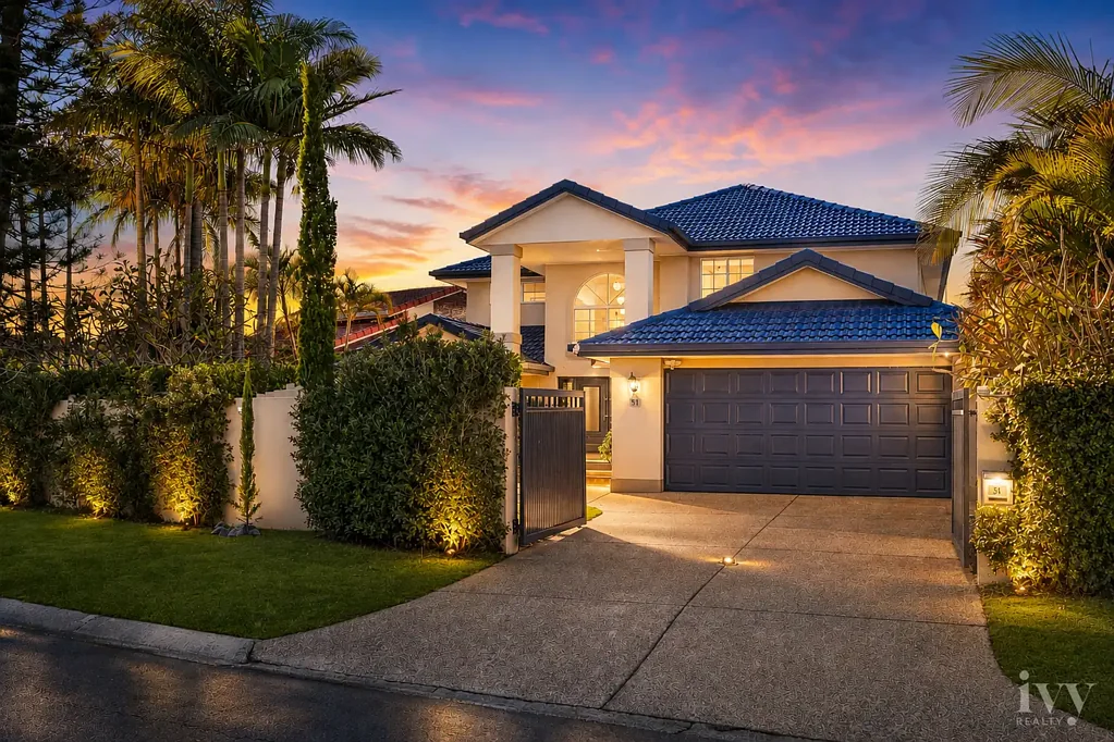 Paradise Point 5房  Exceptional Waterfront Family Entertainer with Private Pontoon