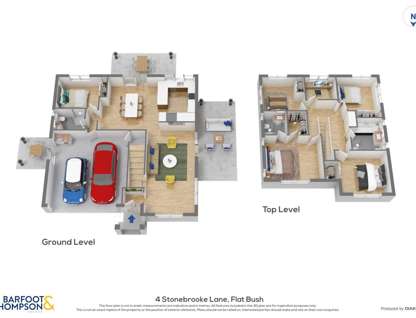 4 Stonebrooke Lane, Flat Bush, Manukau City, Auckland, 5房, 3浴, 独立屋