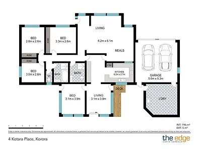 4 Kotara Place, Korora, NSW 2450, 4 Bedrooms, 2 Bathrooms, House
