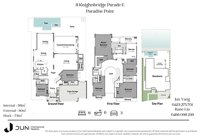 8 Knightsbridge Parade, Paradise Point, QLD 4216, 6房, 6浴, House